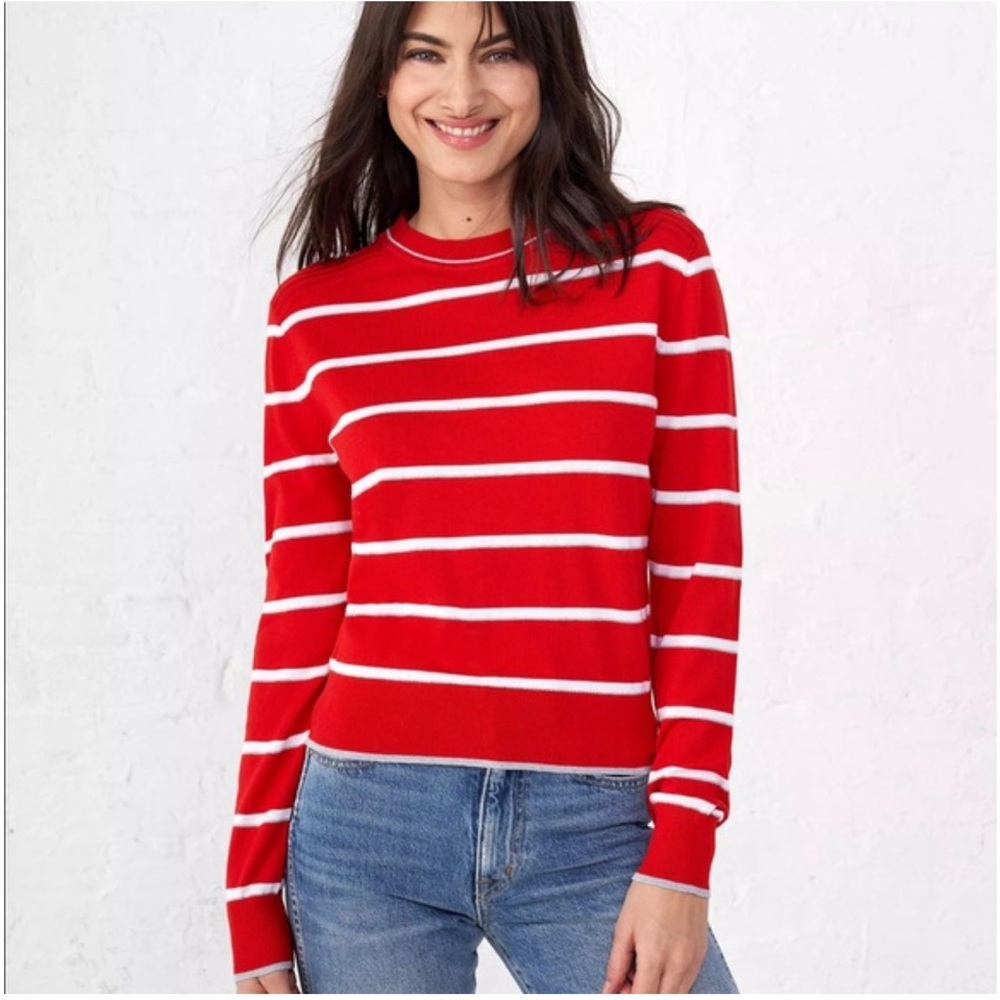 La Ligne Red Neat Sweater